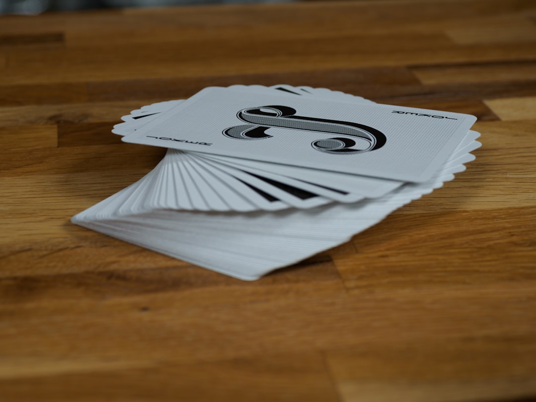Professionally printed business cards