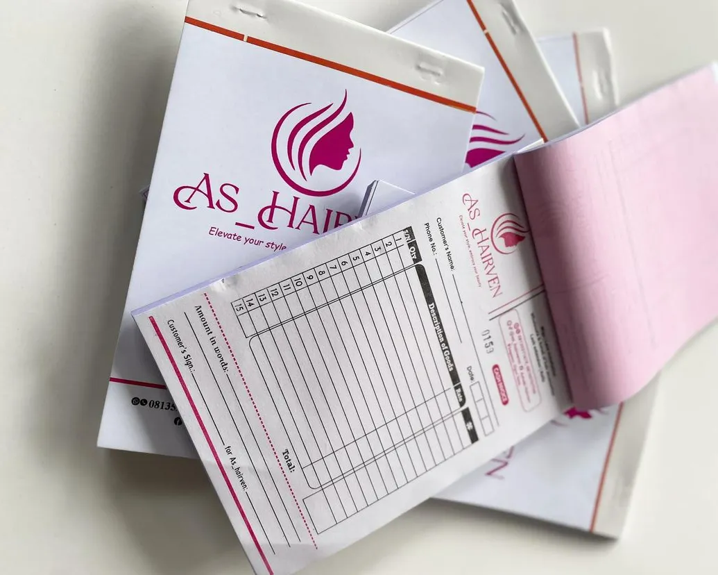 Business stationery and compliance documents